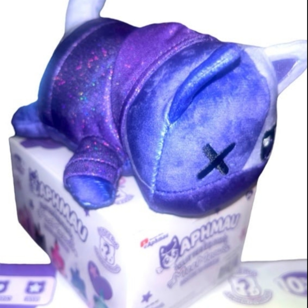 New ⚡️Aphmau MeeMeowsGlitter Edition 6" Plush⚡️ZANE CAT⚡️
